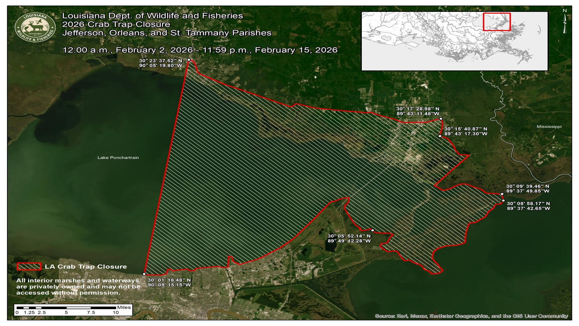 east lake pontchartrain map derelict closure map