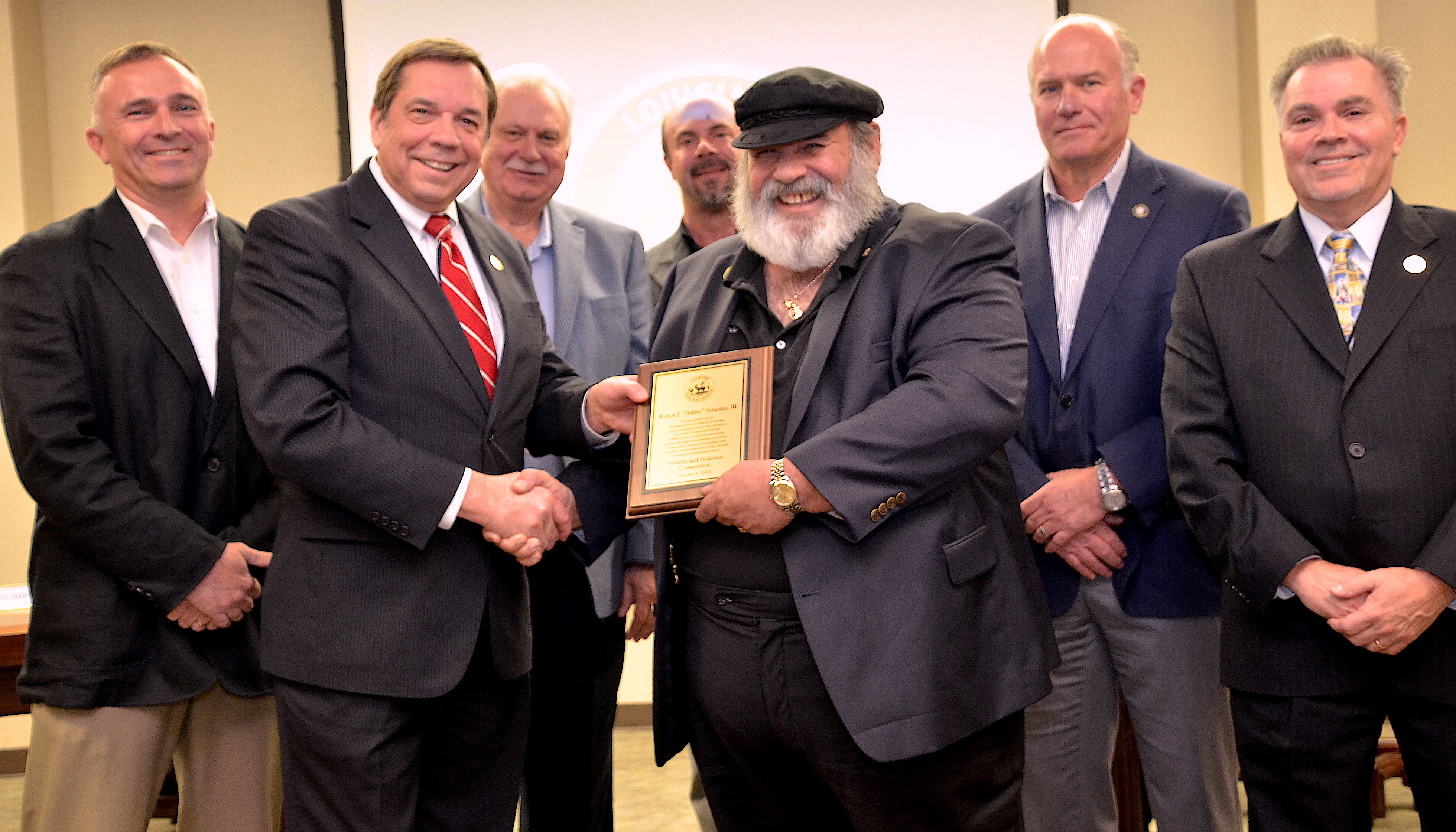 Bobbie Samanie Honored at January 2020 Commission Meeting